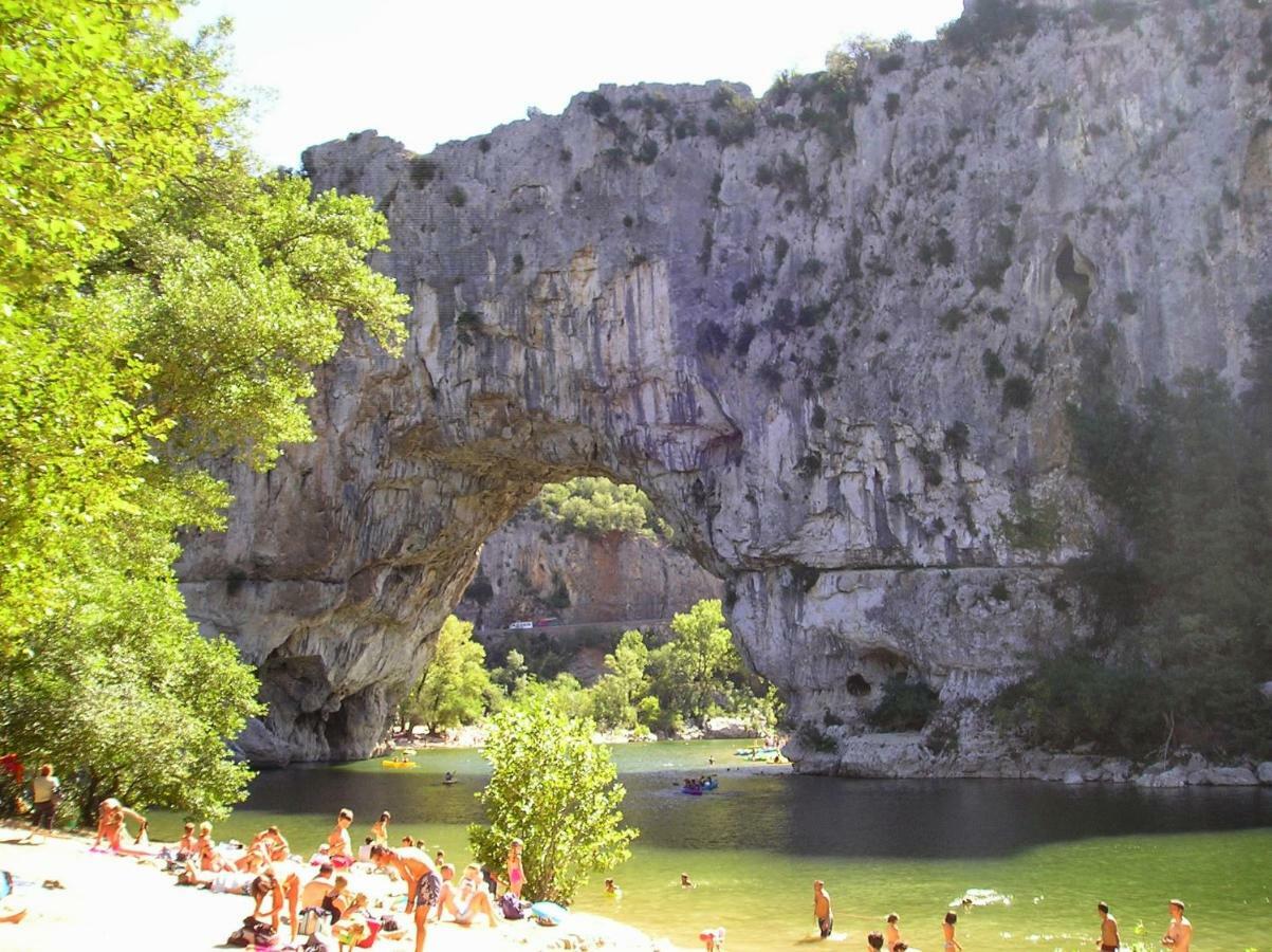 La Cigale - Pte Des Gorges - Piscine Privee Chauffee Villa Vallon-Pont-d'Arc Bagian luar foto